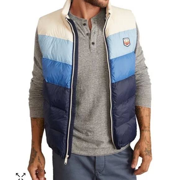 Marine layer MLXLF Whistler Puffer Vest - Picture 1 of 3